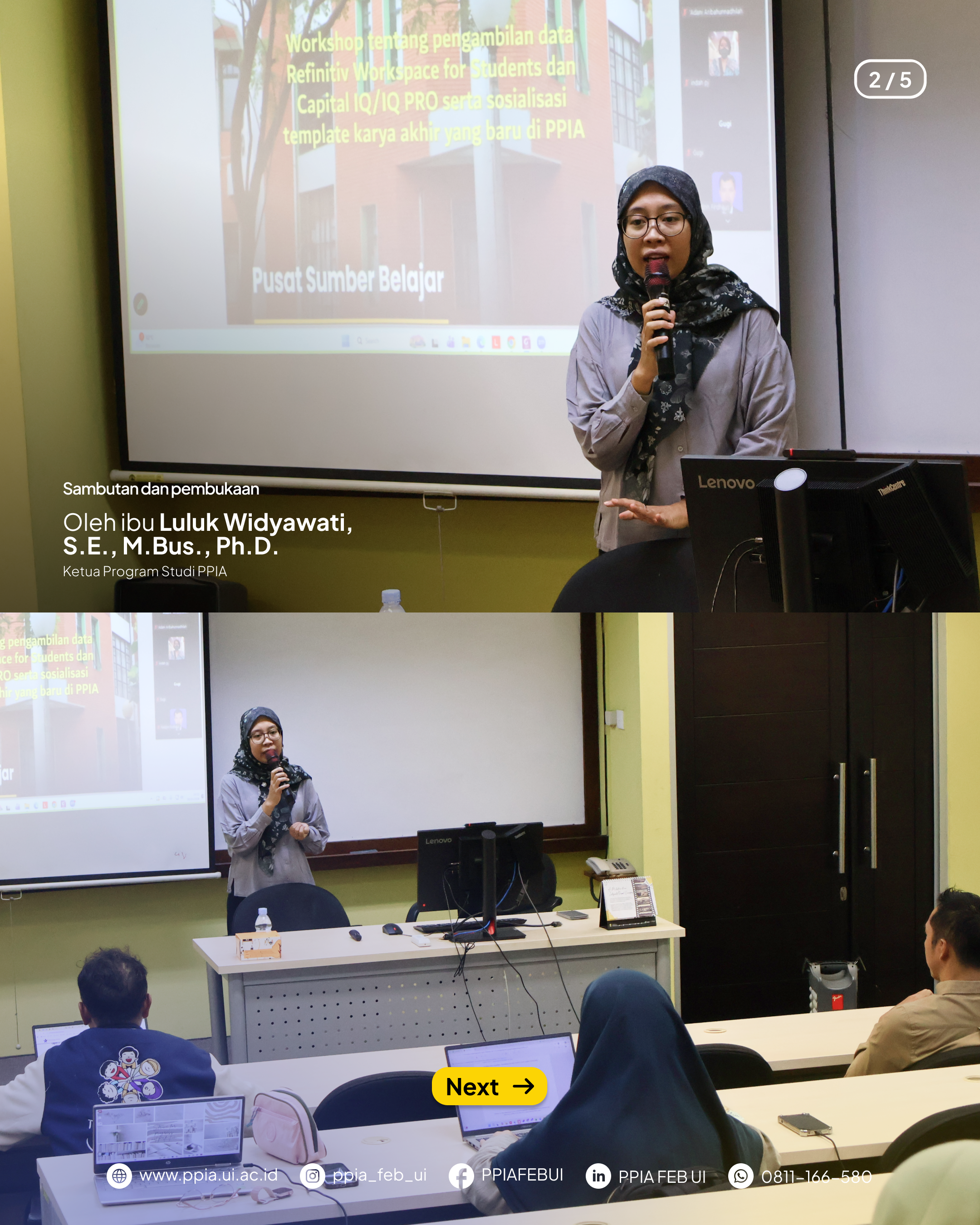 Workshop PPIA FEB UI 8 April