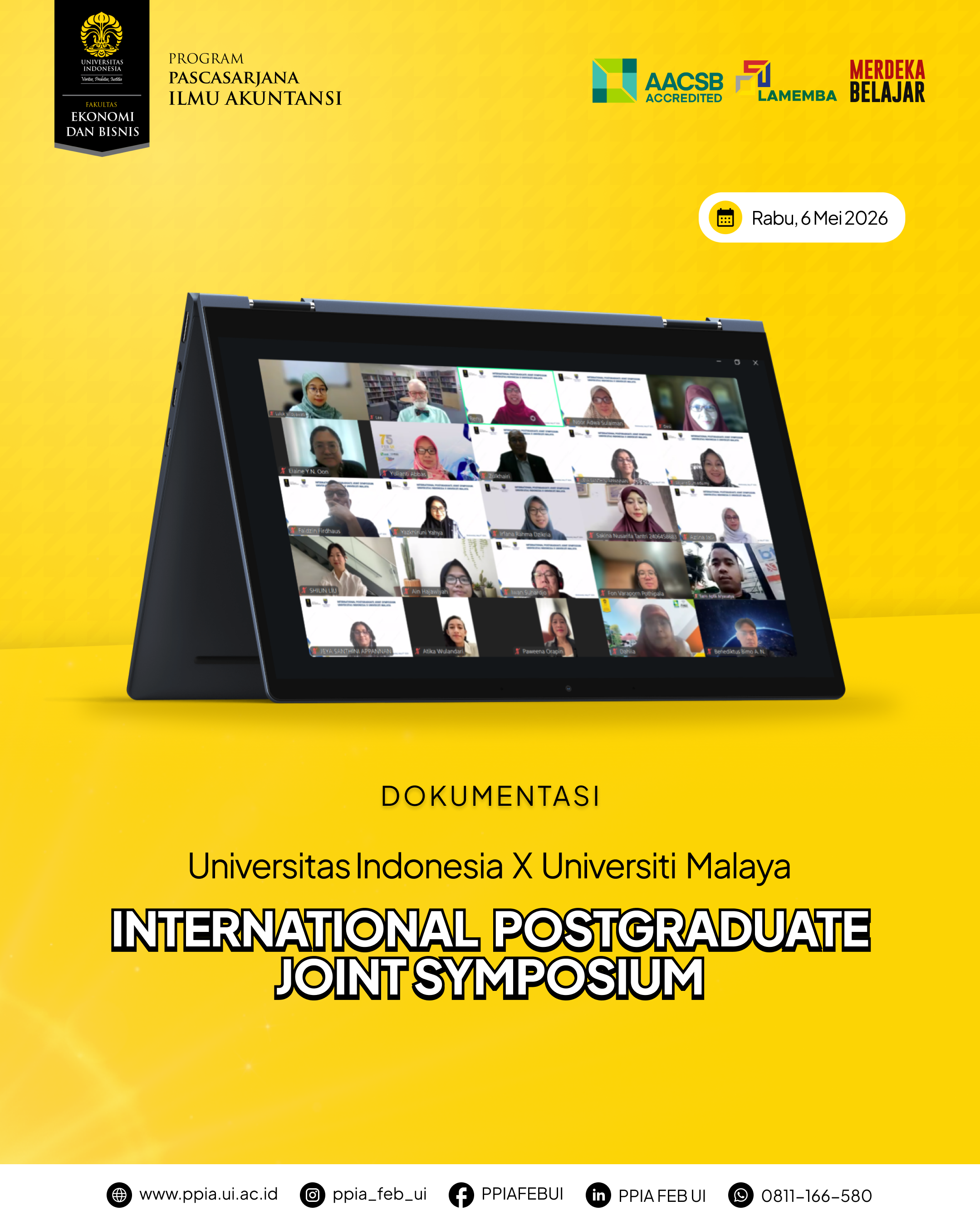 International Postgraduate Joint Symposium UI x UM 2026