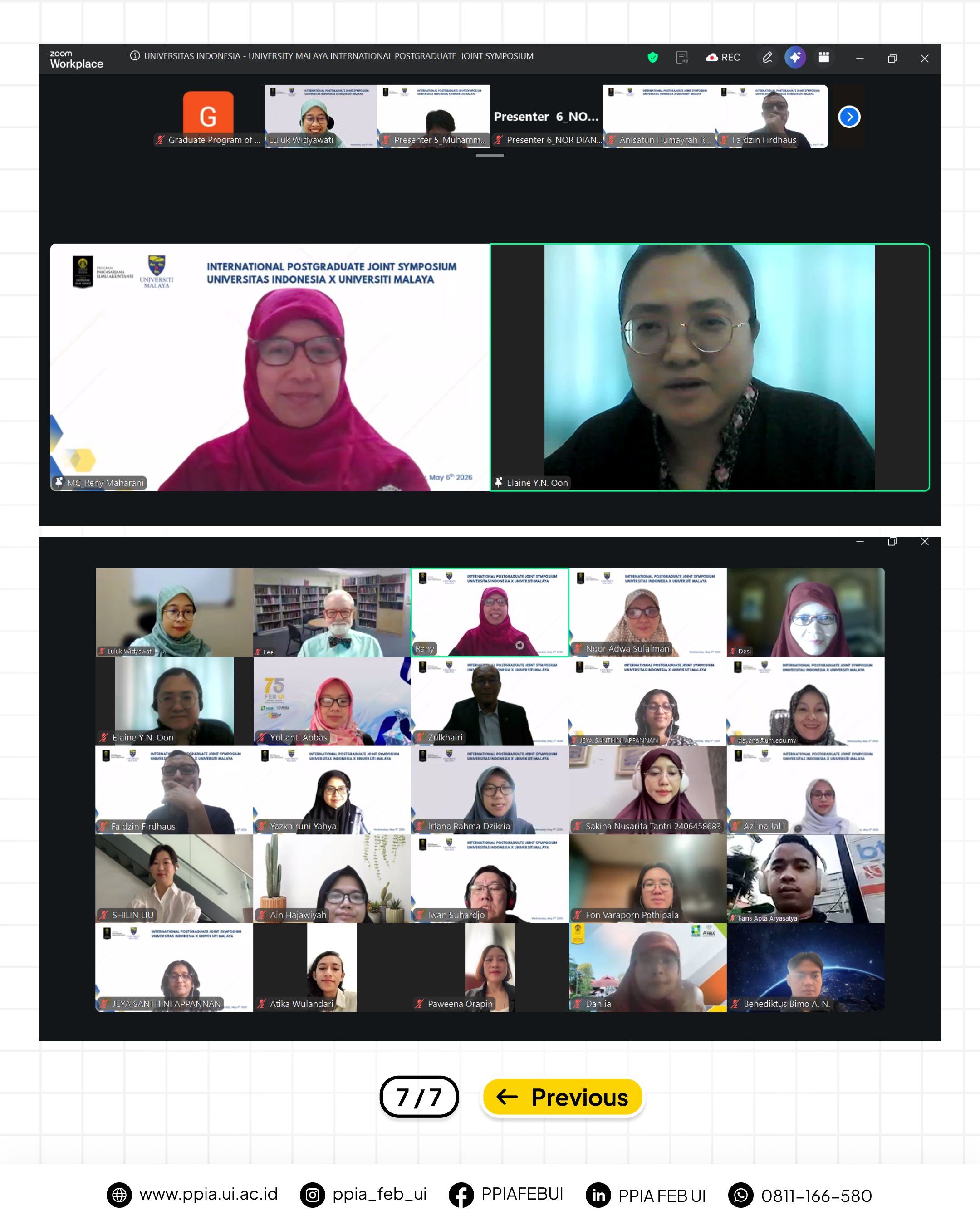 International Postgraduate Joint Symposium UI x UM 2026
